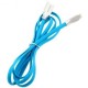 azul cable de datos USB 2.4A diamante de Apple Andrews combinado de aleación de zinc - Envío Gratuito