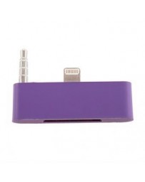 iPhone 5  iTouch 5 adaptador de audio púrpura - Envío Gratuito
