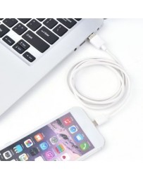 blanco Cable de datos 5 Alarma de oro de Apple - Envío Gratuito