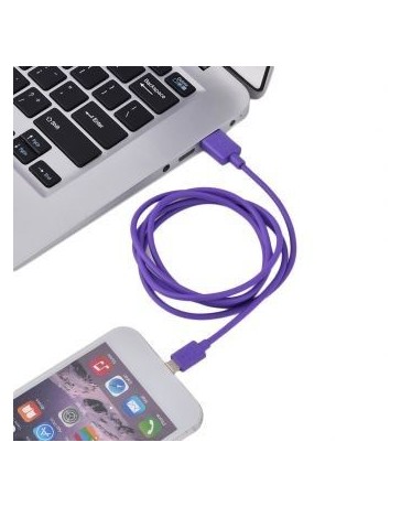 Alarma de oro de Apple Cable de datos 5 púrpura - Envío Gratuito
