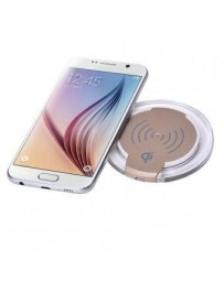 Cargador Inalambrico De Carga Inalámbrica Pad Para Samsung Galaxy S6  S6 Edge-Oro - Envío Gratuito