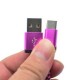 Navidad línea de datos USB3.1 música de cuerda como Tipo-c cable trenzado 1 metro-Rosa roja - Envío Gratuito