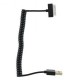 USB al adaptador 30 - pin conector para Base Dock a USB cable para iPhone 4 4G - Negro - Envío Gratuito