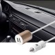 Cargador dual del coche del USB (OFS-052)-Dorado - Envío Gratuito