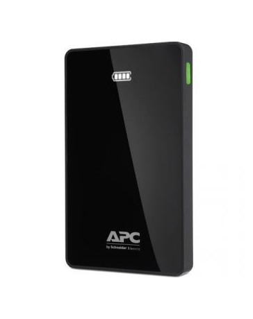 Banco de poder APC M10BK Litio 10000 mAh Negro +C+ - Envío Gratuito