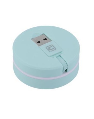 cable de carga retráctil Andrews líneas de datos Macaron-Verde - Envío Gratuito