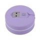 cable de carga retráctil Andrews líneas de datos Macaron-Púrpura - Envío Gratuito