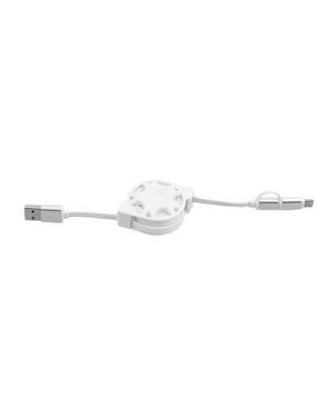 Andrews tipo C escalables de carga de datos por cable combo-Blanco - Envío Gratuito