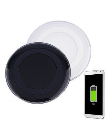 Portable de la energía inalámbrica Qi de carga del cargador del cojín para el teléfono elegante - Envío Gratuito