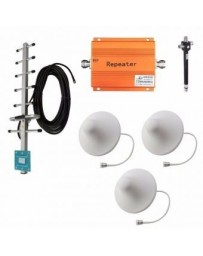 Kit Repetidor De Señal Celular Tres Antenas Interior+divisor - Envío Gratuito