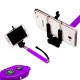 Monopod Brazo para Selfies con Control Disparador Bluetooth - Morado - Envío Gratuito
