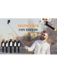 Palo Selfie Stick Monopod con Espejo - Multicolor - Envío Gratuito