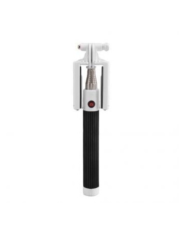 Compacto Flexible plegable Blutooth remoto Monopod selfie palillo de Nueva-negro. - Envío Gratuito