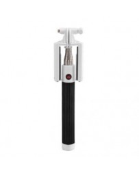 Compacto Flexible plegable Blutooth remoto Monopod selfie palillo de Nueva-negro - Envío Gratuito