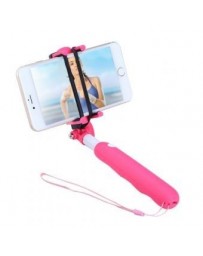 NOOSY BR09 selfie palillo Extendable Bluetooth 3.0 Wireless Selfie Stick Monopod Rosado. - Envío Gratuito