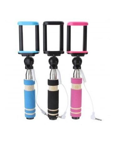 Monopod de mano Bastón Selfie palillo titular del obturador 3,5 mm - Envío Gratuito