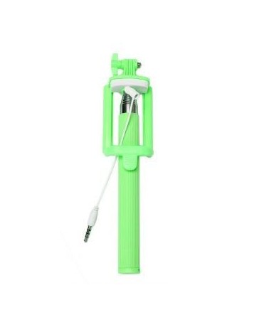 Mini plegable del palillo del trípode de Monopod para el smartphone-Verde - Envío Gratuito