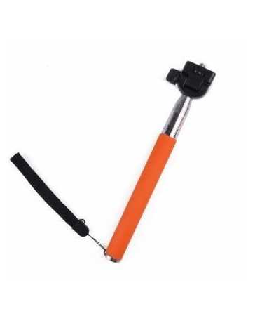 Monopod Extendable Hand Held Camera DV Camcorder Video Holder Self Photo Travel-Naranja - Envío Gratuito