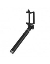 Wireless retráctil selfie palillo Monopod para Smartphones - Negro - Envío Gratuito