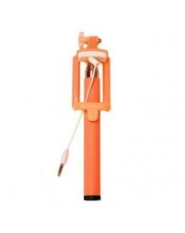 Mini plegable del palillo del trípode de Monopod para el smartphone-naranja - Envío Gratuito