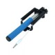 autofoto extensible autofoto Monopod cable selfie palillo para Smartphone-Azul - Envío Gratuito