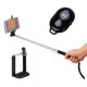 Bastón Monopod Selfie Stick Con Control Bluetooth - Negro - Envío Gratuito