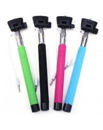 Monopod Oem Z07-5S con Disparador Incorporado para Selfies-Azul. - Envío Gratuito