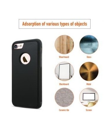 El caso más nuevo estilo del teléfono de la manera anti-gravedad para el iPhone 7 silicio - Envío Gratuito