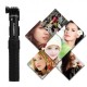 Floureon Fodlable Bluetooth Extendable Self Selfie Handheld Stick Negro - Envío Gratuito