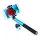 NOOSY BR0802 selfie palillo Extendable Bluetooth 3.0 Pro Wireless Selfie Stick Monopod Azul. - Envío Gratuito