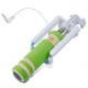 Mini plegable selfie stick de mano auto monopod para xiaomi iphone 6 plus 5 5s 4s huawei samsung andriod-Verde - Envío Gratuito
