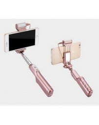 Selfie stick OEM control de Bluetooth LED Flash Light para Samsung iPhone oro rosa - Envío Gratuito