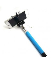 Monopod Brazo Selfie Stick Cable Take Pole - Azul - Envío Gratuito