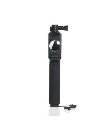 Remax mini cableado plegable teléfono 360 ° auto-temporizador barra - negro - Envío Gratuito