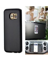 PC TPU antigravedad mágico Nano pegajosa del caso para Samsung Galaxy S6 (Negro) - Envío Gratuito