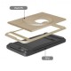 ranura del sostenedor de la tarjeta de crédito que lleva la caja protectora para el iPhone 6  6S (Oro) - Envío Gratuito