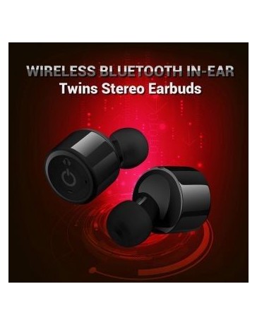 Mini Manos Libres Bluetooth Dual Stereo Audifonos Musica X1t - Envío Gratuito