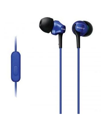 Audifonos Internos con Microfono y Contestador Sony MDR-EX100APL con Diafragma de Neodimio de 9mm - Envío Gratuito