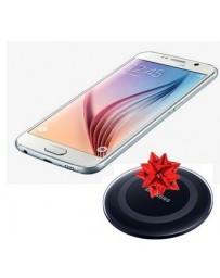 Celular Samsung Galaxy S6, 4G LTE, RAM 3GB, 32GB, Android 5.0, 5.1 desbloqueaqdo Re acondicionado + cargador wireles - Envío Gra