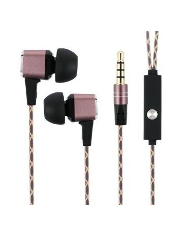 Auriculares del oído, auriculares con micrófono carcasa de aluminio para los teléfonos inteligentes - Envío Gratuito