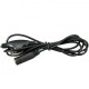3.5mm Macho a Hembra Auriculares Cable Extensión Control De Volumen Auricular 1M - Envío Gratuito