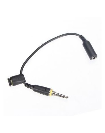 Jack cubierta auriculares estéreo para auriculares Adaptador de cable para el iPhone 5 - Envío Gratuito