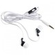 fideos auriculares en la oreja los auriculares con cable TPE y Silicone Earcap (blanco, de 1,2 m) - Envío Gratuito
