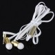 Super Bass auriculares en la oreja con 1,2 m de cable de micrófono Control de volumen para PC Tablet - Envío Gratuito