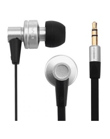 ES900M Super Bass auriculares en la oreja con 1,2 m de cable para PC Tablet Smartphone (Plata) - Envío Gratuito