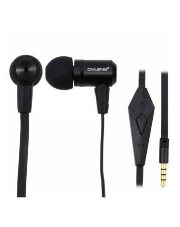 OV-820 en la oreja los auriculares Negro Estilo - Envío Gratuito