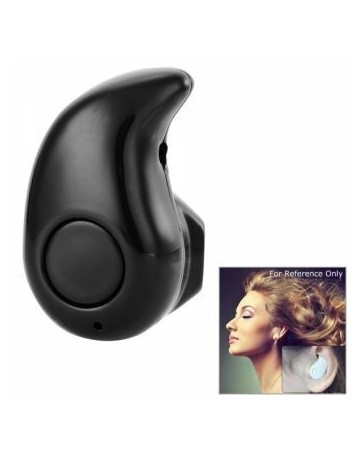 S530 Mini oculta inalámbrica Bluetooth V4.0 en la oreja los auriculares con micrófono Negro - Envío Gratuito