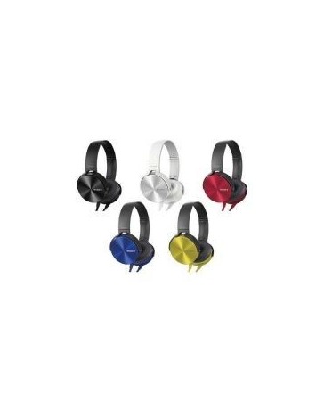 Audífonos Sony MDR-XB-450AP Manos Libres Para Iphone y Android Xtra Bass Booster-Multicolor - Envío Gratuito