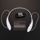 Función HV-801 Cuello-hang Estilo V4.0 deportes de Bluetooth Auriculares con manos libres Blanca - Envío Gratuito