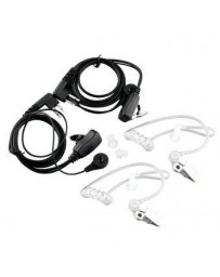 Duola Aire acústico encubierta tubo auricular Auricular PTT para Radio Motorola 2 PIN - Envío Gratuito